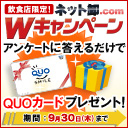 �l�b�g��.com�@���H�X����W�L�����y�[���@QUO�J�[�h�����炦��